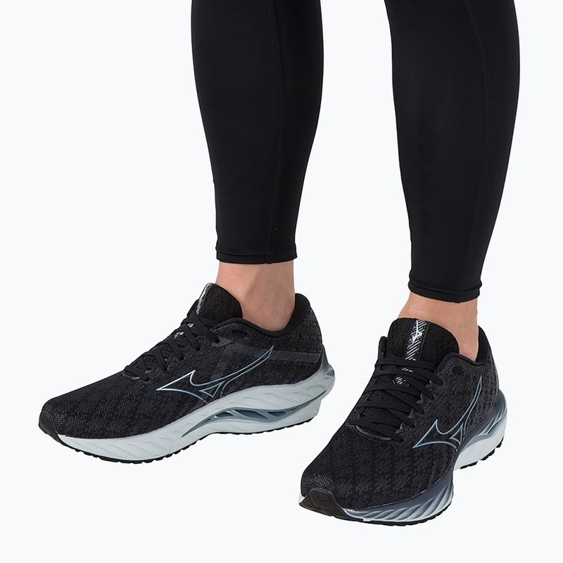 Laufschuhe Herren Mizuno Wave Inspire 19 2E black/glacial ridge/illusionblue 4