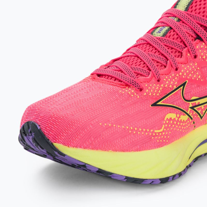 Laufschuhe Damen Mizuno Wave Rider 27 h-vpink/oblue/luminous 7