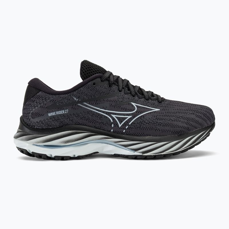 Damen Laufschuhe Mizuno Wave Rider 27 Weite Ebenholz/Snowcrest/Schwarz 2