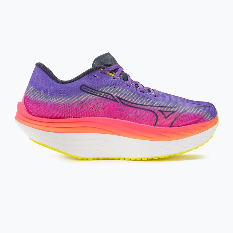 Damen Laufschuhe Mizuno Wave Rebellion Pro highvpink/ombre blau/violett Punch 2