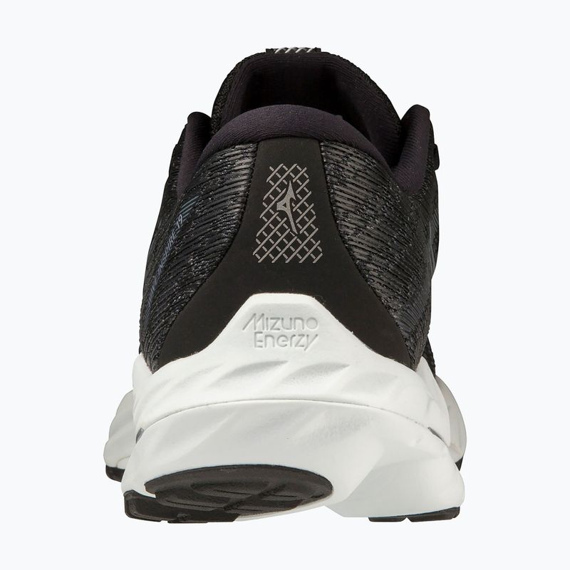 Damen Laufschuhe Mizuno Wave Inspire 19 D schwarz/ silber/ snowcrest 10