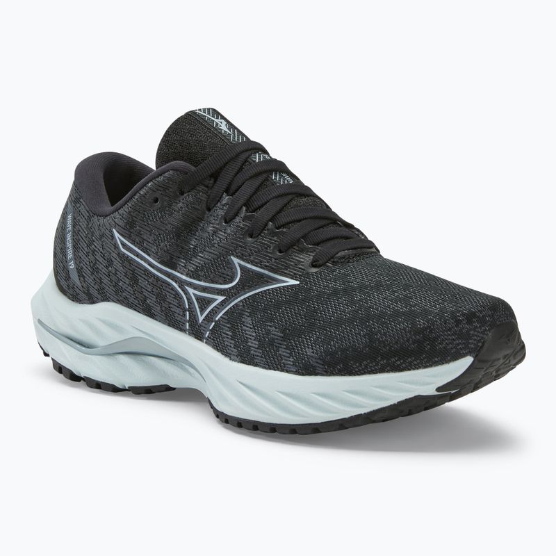 Damen Laufschuhe Mizuno Wave Inspire 19 D schwarz/ silber/ snowcrest