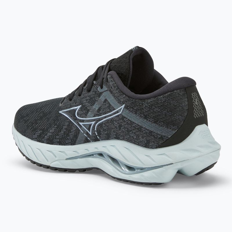 Damen Laufschuhe Mizuno Wave Inspire 19 D schwarz/ silber/ snowcrest 3