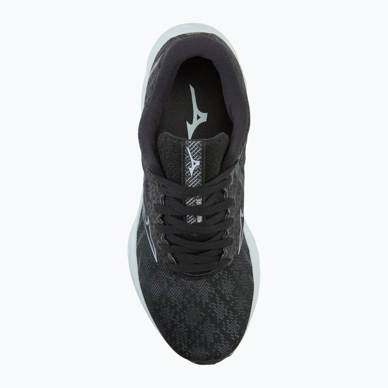 Damen Laufschuhe Mizuno Wave Inspire 19 D schwarz/ silber/ snowcrest 5