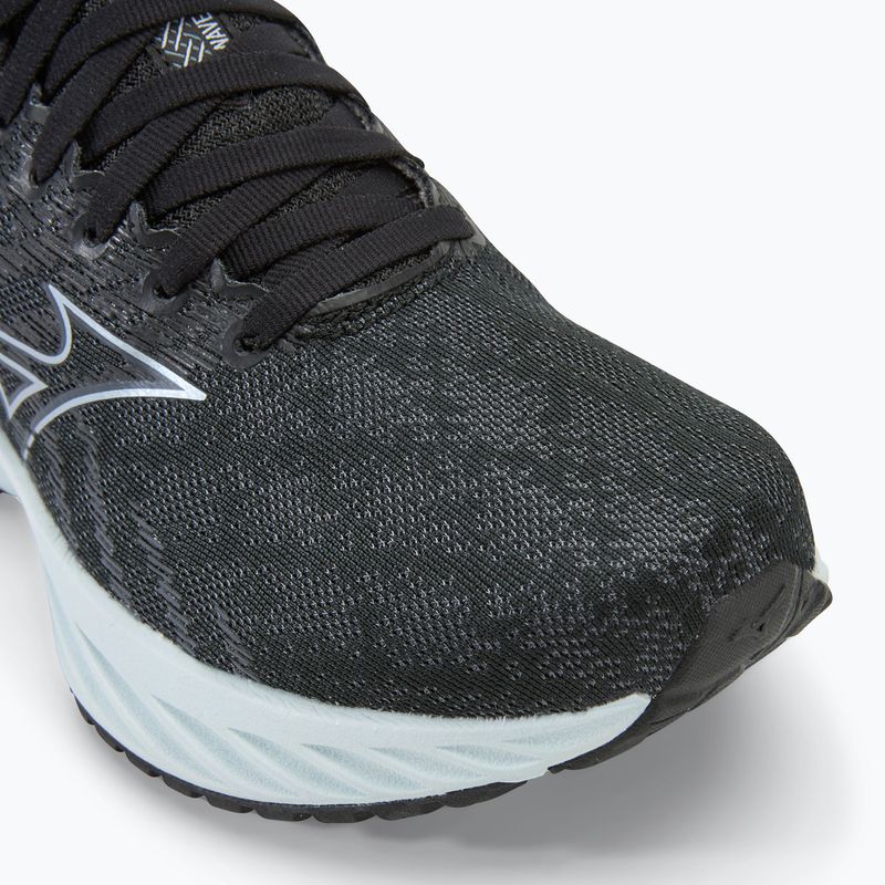 Damen Laufschuhe Mizuno Wave Inspire 19 D schwarz/ silber/ snowcrest 7