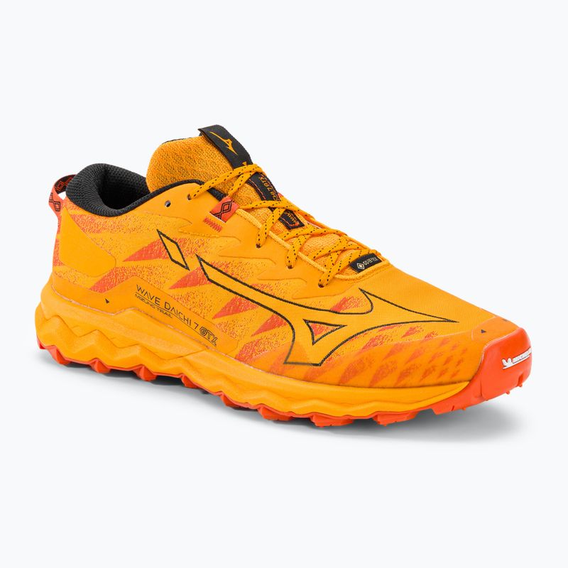 Herren Laufschuhe Mizuno Wave Daichi 7 GTX zinnia/tigerlily/schwarz