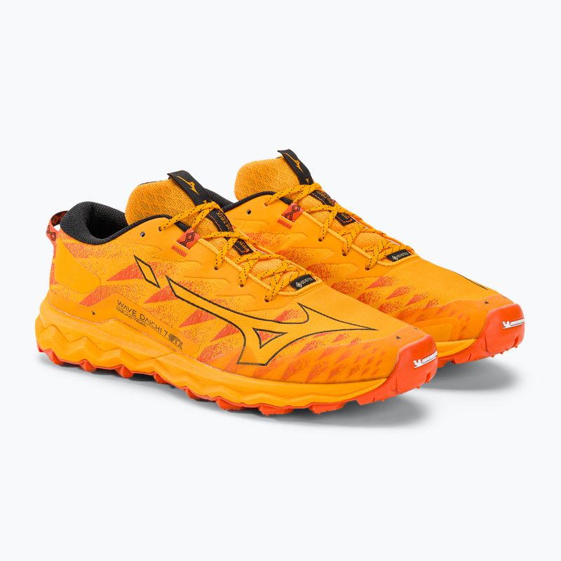 Herren Laufschuhe Mizuno Wave Daichi 7 GTX zinnia/tigerlily/schwarz 5