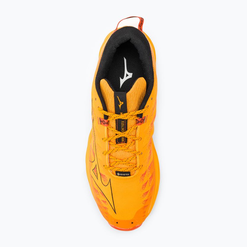 Herren Laufschuhe Mizuno Wave Daichi 7 GTX zinnia/tigerlily/schwarz 7