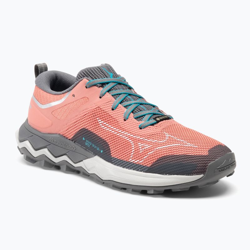 Damen Laufschuhe Mizuno Wave Ibuki 4 GTX lantana/quiet shade/buebird