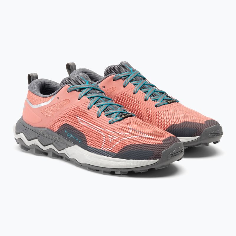 Damen Laufschuhe Mizuno Wave Ibuki 4 GTX lantana/quiet shade/buebird 4