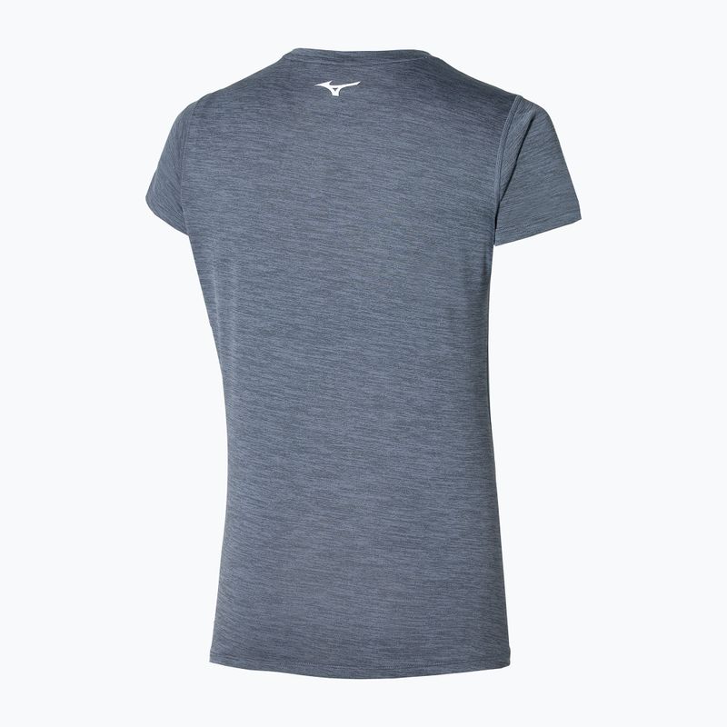Damenshirt Mizuno Impulse Core Tee nightshadow blue 2