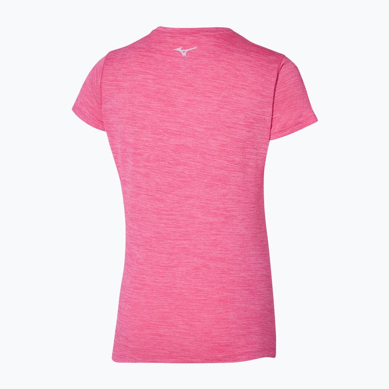Damenshirt Mizuno Impulse Core Tee sangria sunset 2