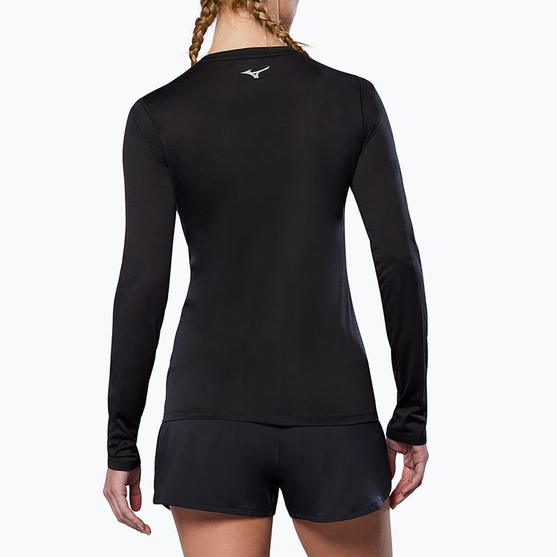 Mizuno Impulse Core LS Tee Damen schwarz 2