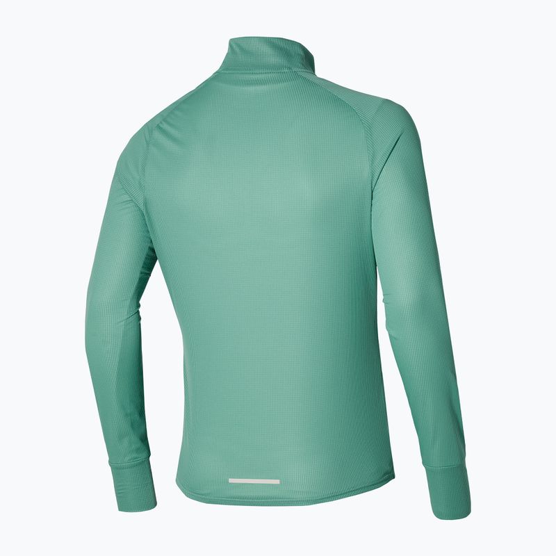 Longsleeve hybrydowy do biegania Herren Mizuno Hybrid Tee mineral blue 2