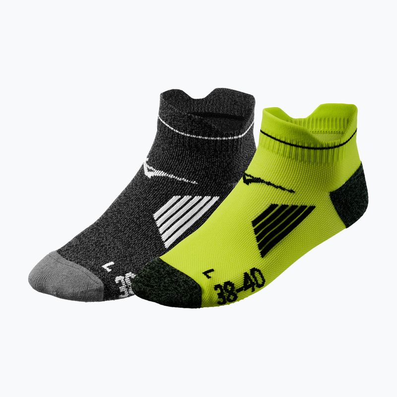 Socken Mizuno Act Train Mid 2 pary evening primrose/black