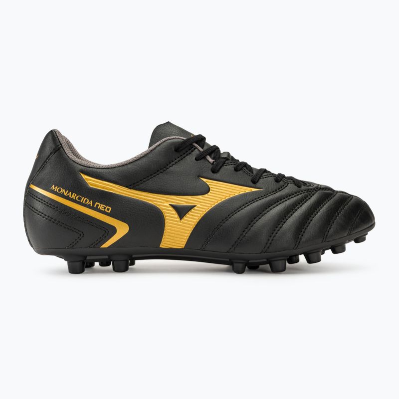 Mizuno Monarcida Neo II Select AG Herren Fußballschuhe schwarz/gold 2