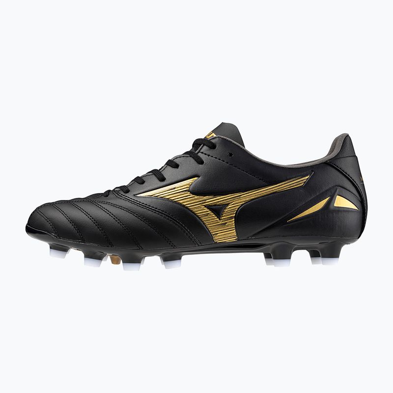 Herren Fußballschuhe Mizuno Morelia Neo IV Pro MD schwarz/gold/schwarz 8