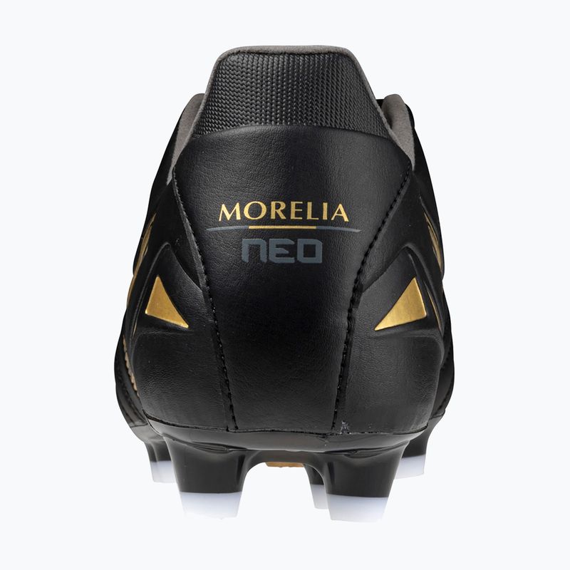 Herren Fußballschuhe Mizuno Morelia Neo IV Pro MD schwarz/gold/schwarz 9