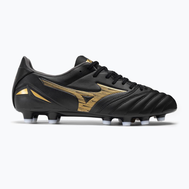 Herren Fußballschuhe Mizuno Morelia Neo IV Pro MD schwarz/gold/schwarz 2