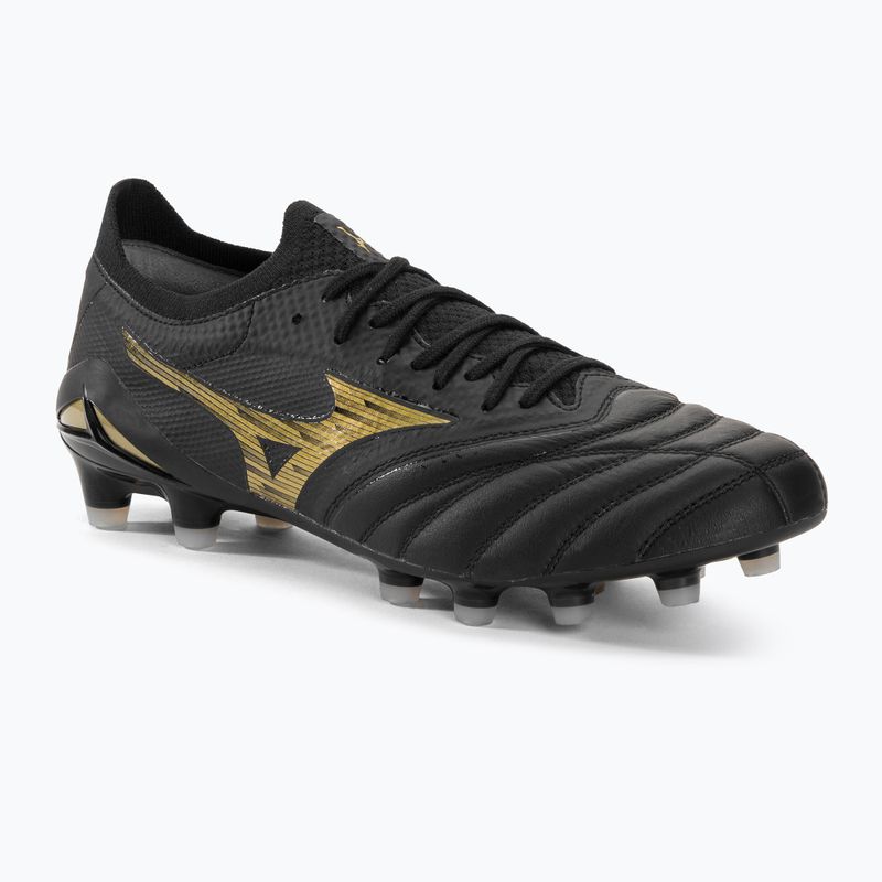 Mizuno Morelia Neo IV Beta Elite MD Herren Fußballschuhe schwarz/gold/schwarz