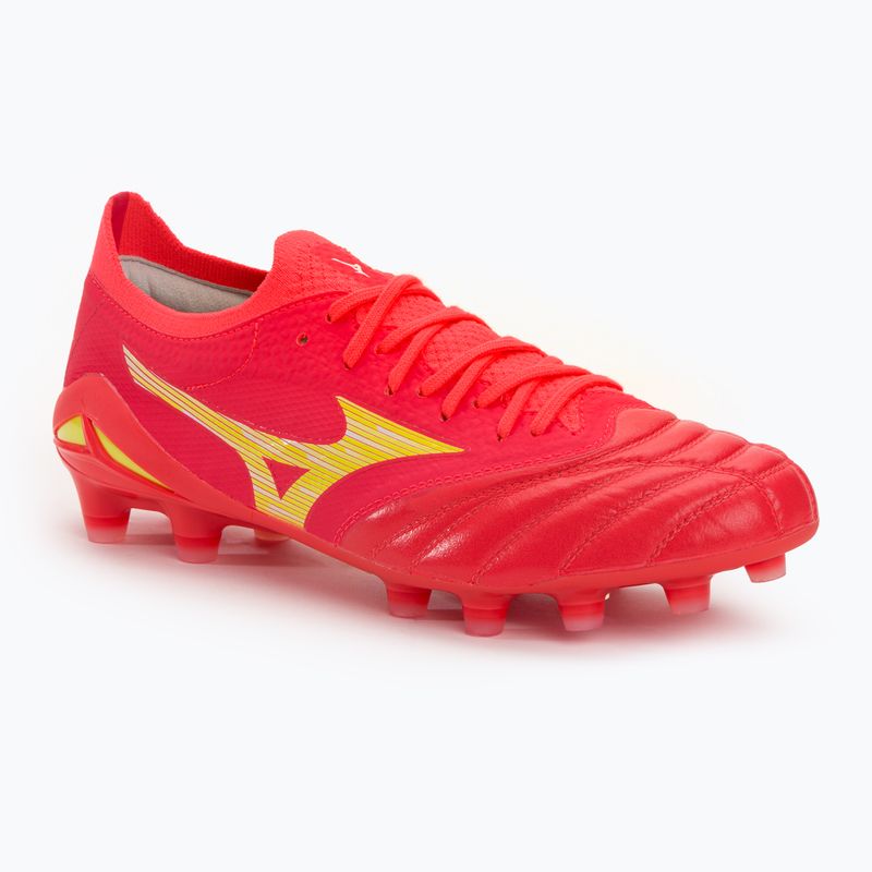 Herren Fußballschuhe Mizuno Morelia Neo IV Beta Elite MD flery coral2/bolt2/flery coral2