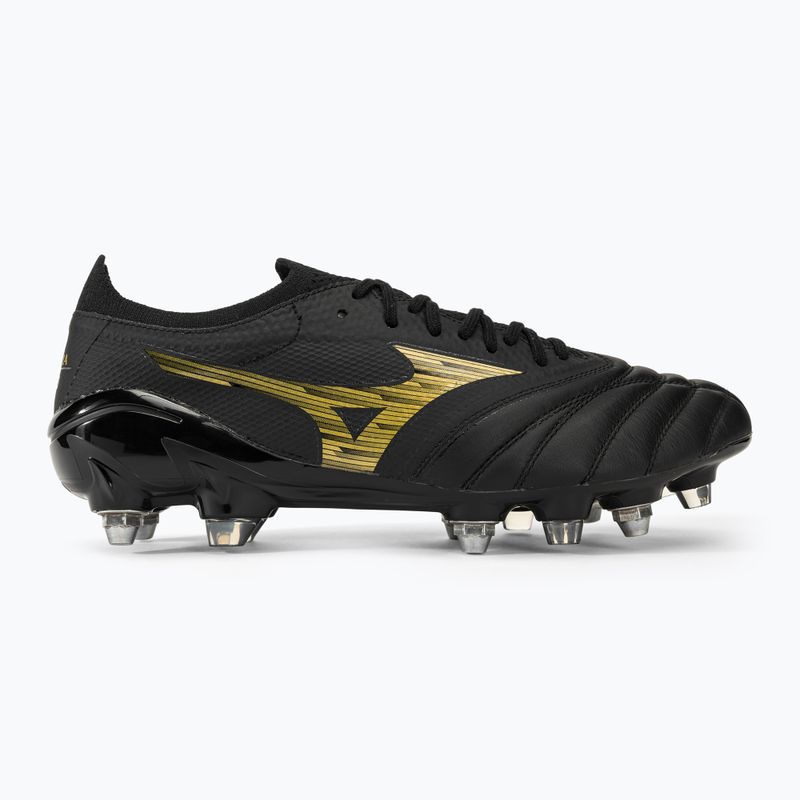 Herren Mizuno Morelia Neo IV Beta SG Fußballschuhe schwarz/gold/schwarz 2