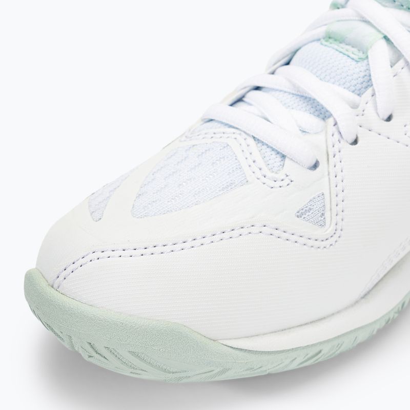 Kinder-Volleyballschuhe Mizuno Lightning Star Z7 JR weiß/gridge/patinagreen 7