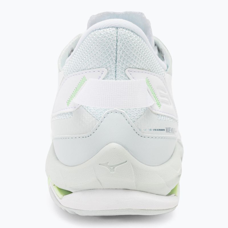 Handballschuhe Damen Mizuno Wave Mirage 5 white/glacial ridge/patinagreen 6