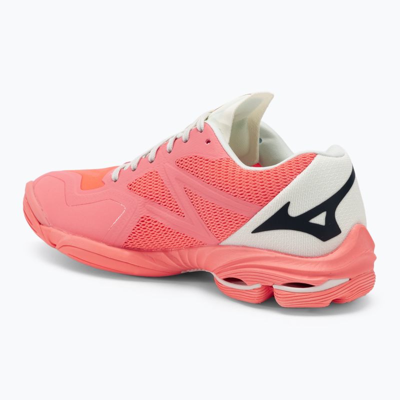 Volleyballschuhe Damen Mizuno Wave Lightning Z7 candycoral/black/bolt2neon 3