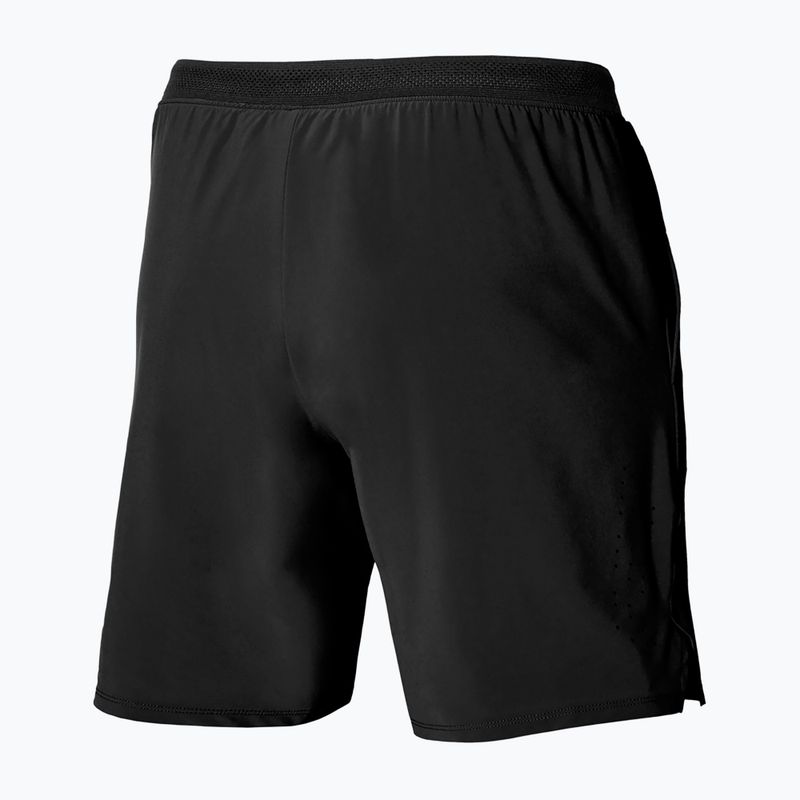 Herren Tennisshorts Mizuno Laser Short schwarz 2