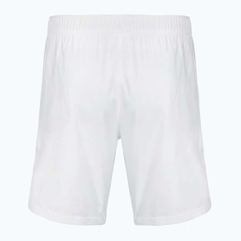 Herren Tennisshorts Mizuno 8 in Flex Short weiß 2