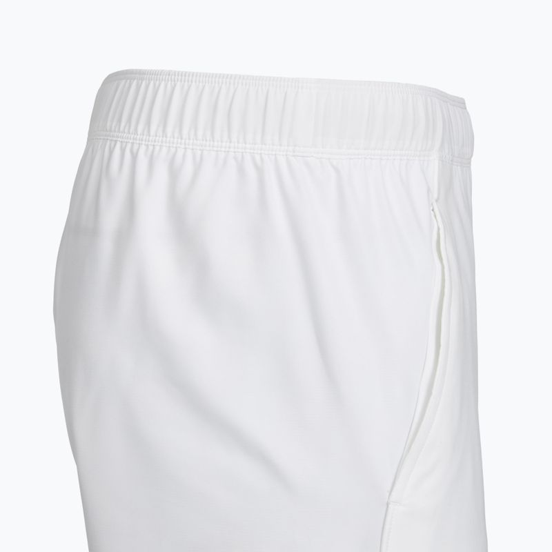 Herren Tennisshorts Mizuno 8 in Flex Short weiß 4