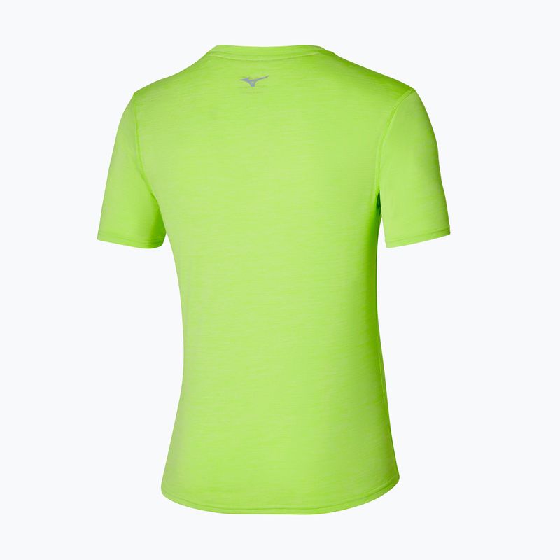 Laufshirt Herren Mizuno Core Run Tee lime 2