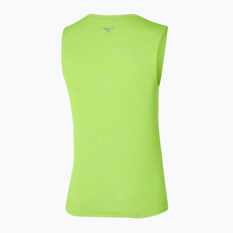 Herren Laufshirt Mizuno Impulse Core lime 2