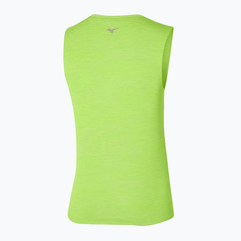 Laufshirt Herren Mizuno Impulse Core lime 2