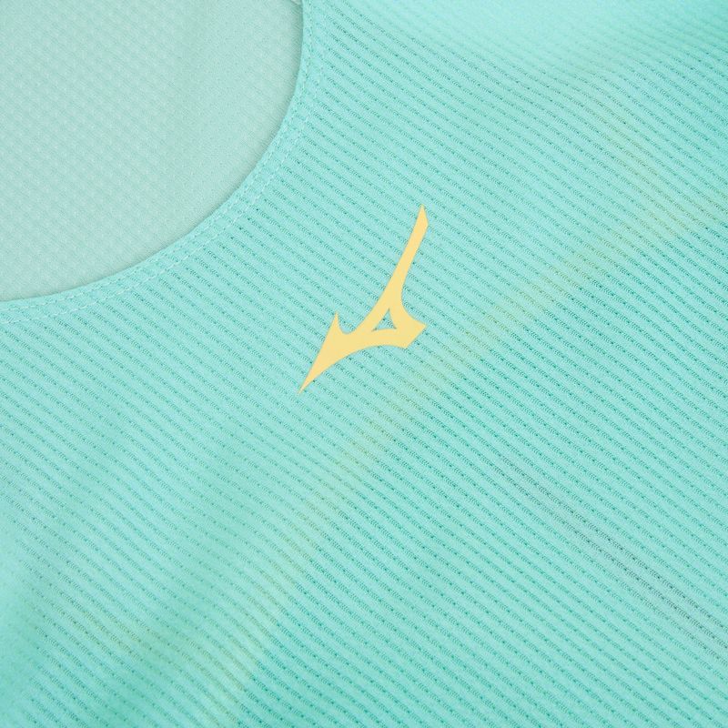 Damen Lauftank Top Mizuno Aero Tank blau türkis 3