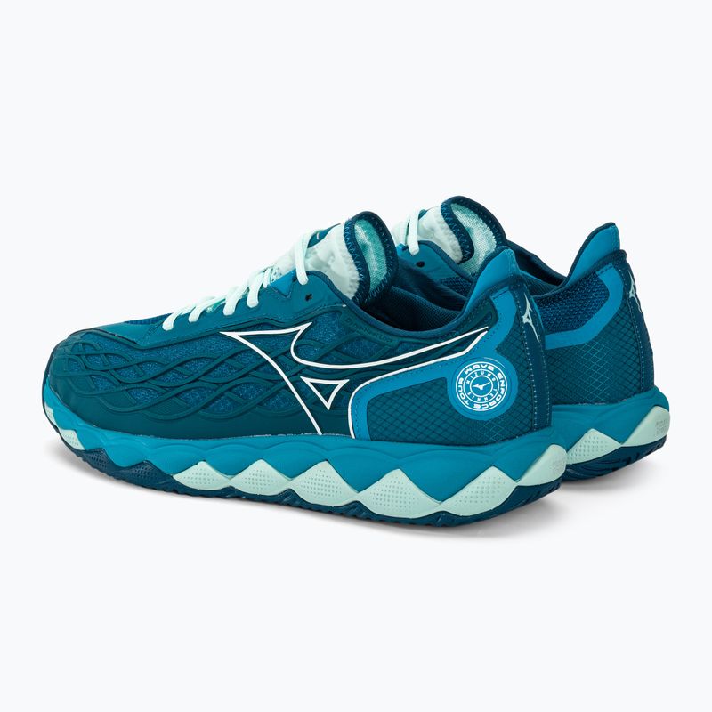 Herren Tennisschuhe Mizuno Wave Enforce Tour AC marokkanisch blau/weiß/blaujay 4