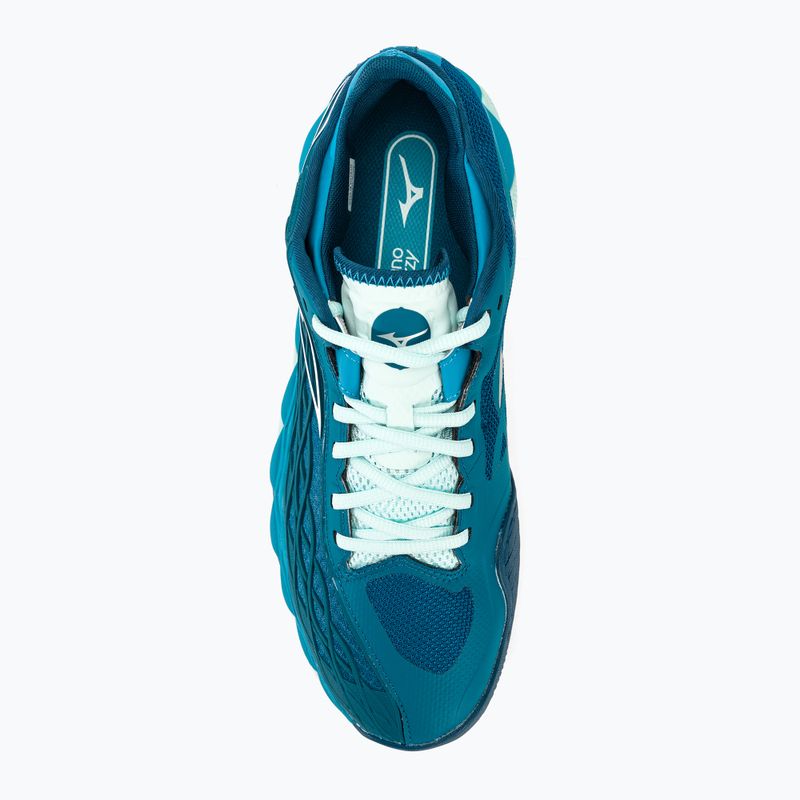 Herren Tennisschuhe Mizuno Wave Enforce Tour AC marokkanisch blau/weiß/blaujay 7