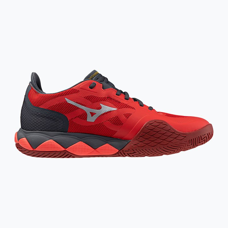 Herren Tennisschuhe Mizuno Wave Enforce Tour AC strahlend rot/weiß/ebony 3