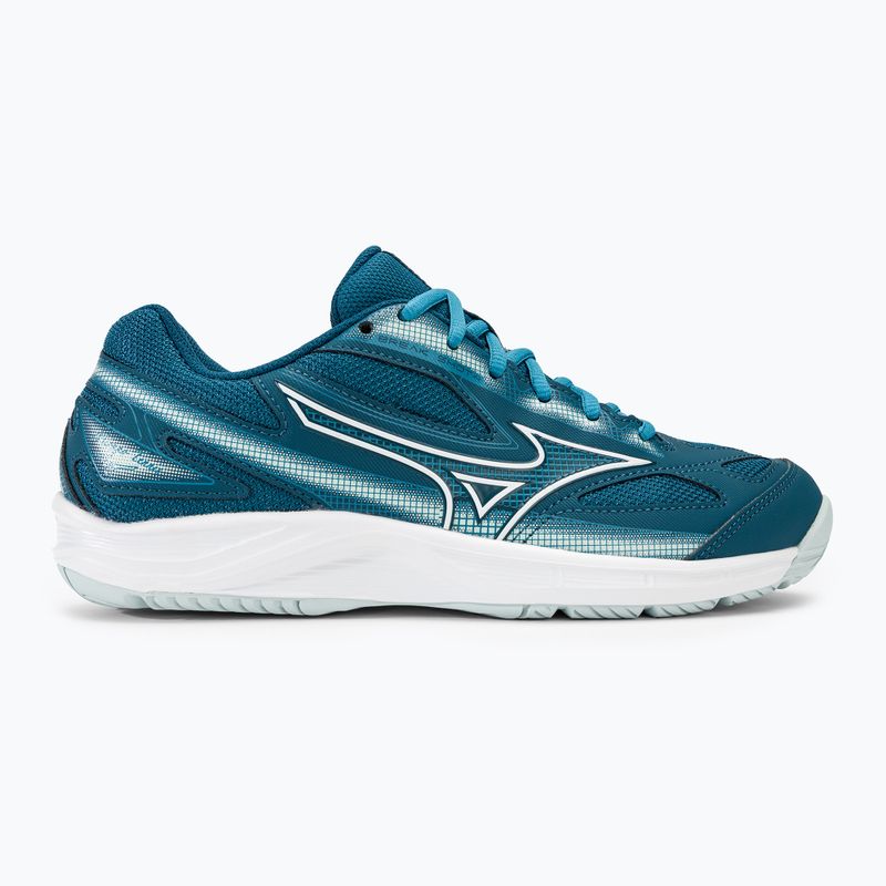 Mizuno Break Shot 4 AC marokkanischen blau / weiß / blau glühen Tennisschuhe 2