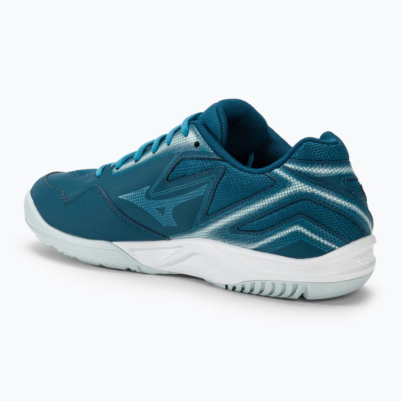 Mizuno Break Shot 4 AC marokkanischen blau / weiß / blau glühen Tennisschuhe 3