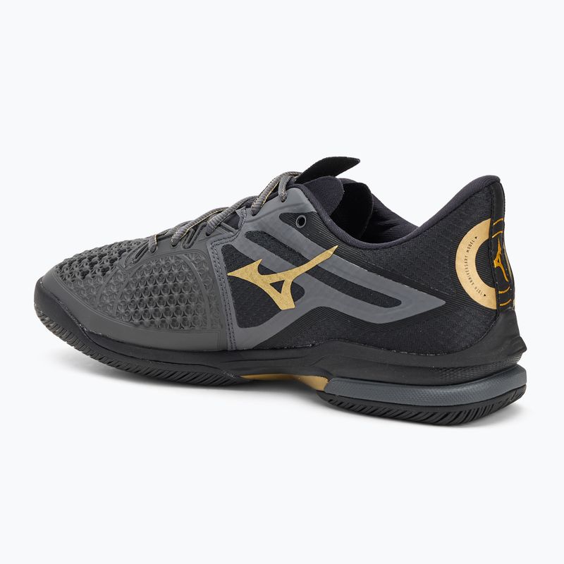 Tennisschuhe Herren Mizuno Wave Exceed Tour 6 AC iron gate/gold/black 3