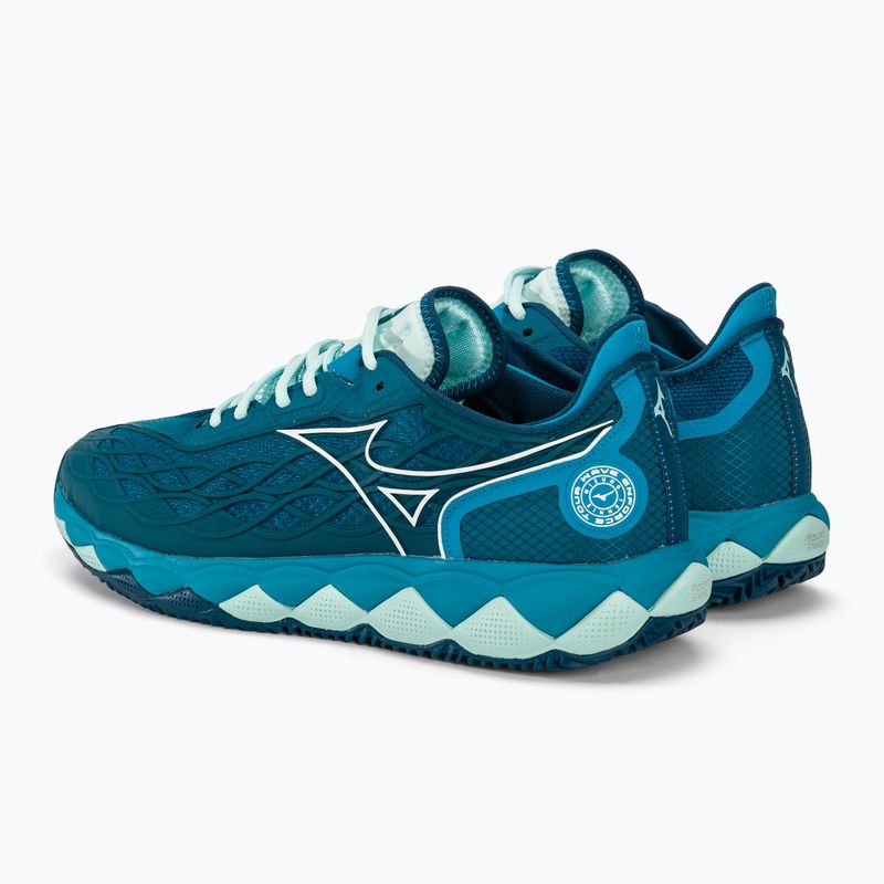 Herren Tennisschuhe Mizuno Wave Enforce Tour CC marokkanisch blau/weiß/blaujay 3