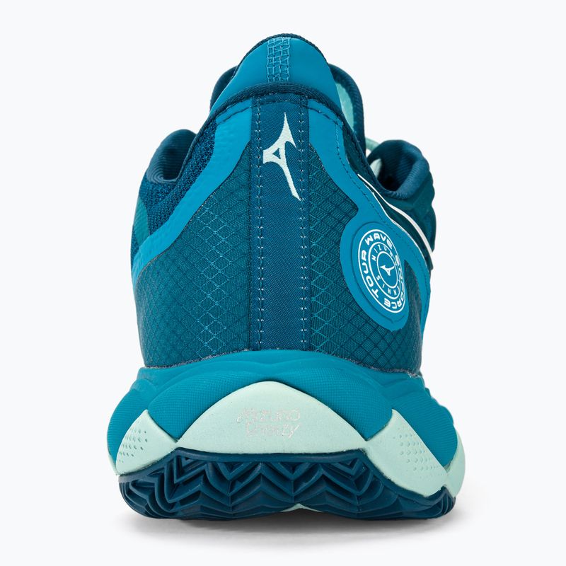 Herren Tennisschuhe Mizuno Wave Enforce Tour CC marokkanisch blau/weiß/blaujay 7