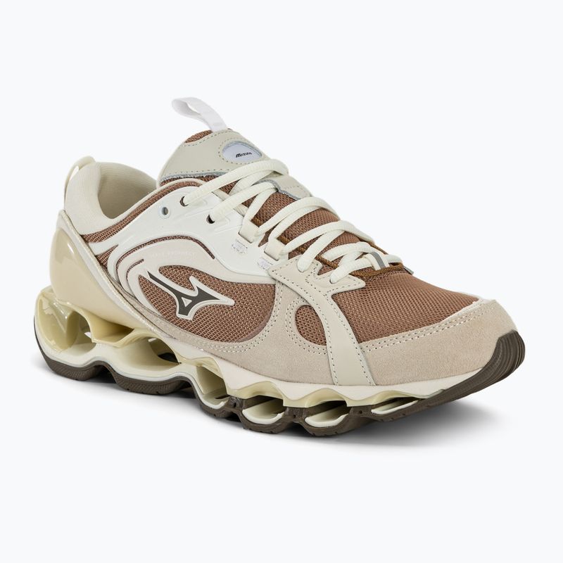 Herren Mizuno Wave Prophecy Βeta 2 tiger's eye/major braun/weiß Sand Schuhe