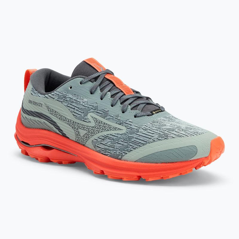 Herren Laufschuhe Mizuno Wave Rider GTX abyss/ ebony/ tangerine tango