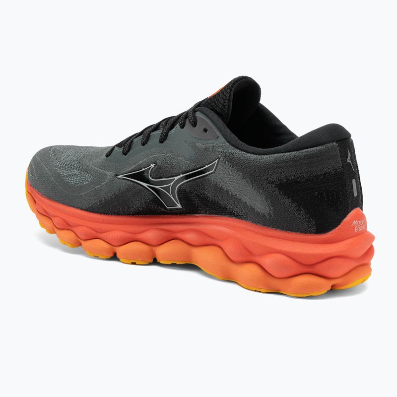 Herren Laufschuhe Mizuno Wave Sky 7 turbulence/nickel/hot coral 5