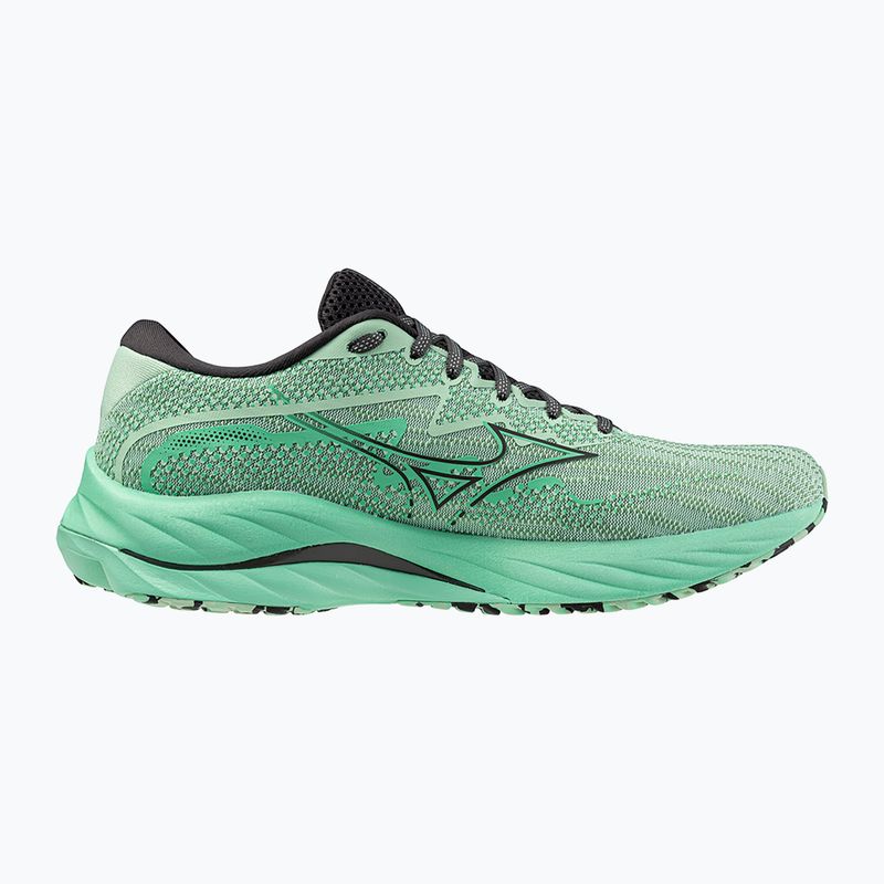 Herren Laufschuhe Mizuno Wave Rider 27 grau jade/schwarz oyster/jade cream 3