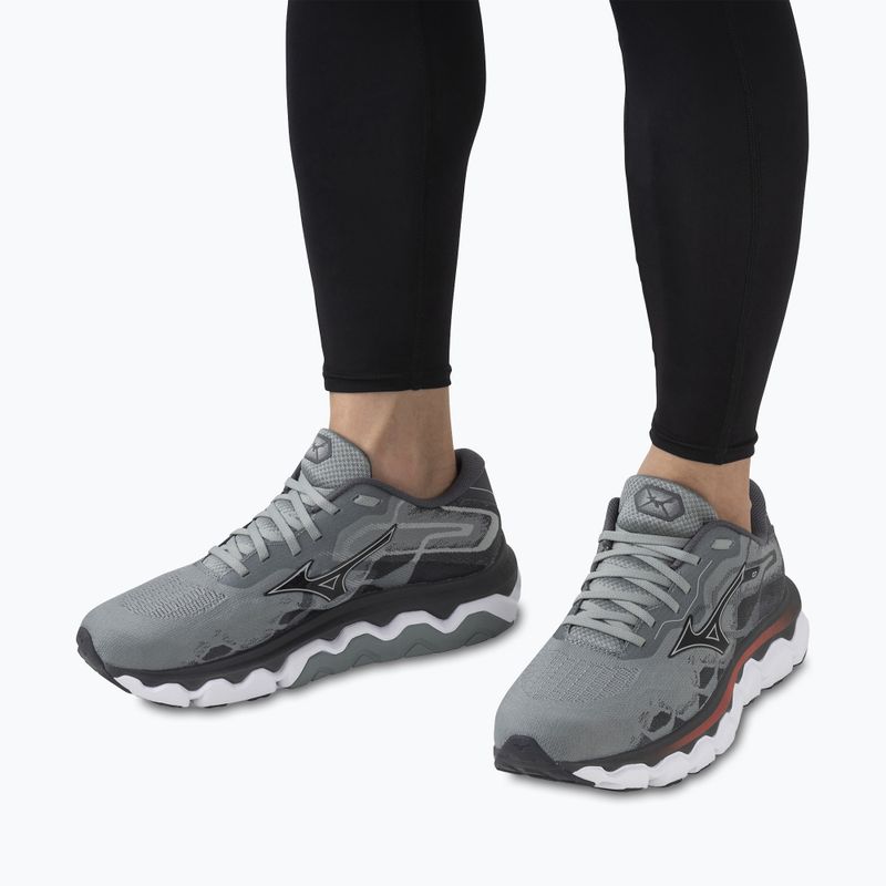 Herren Laufschuhe Mizuno Wave Horizon 7 Blei/Nickel/Cayenne 4
