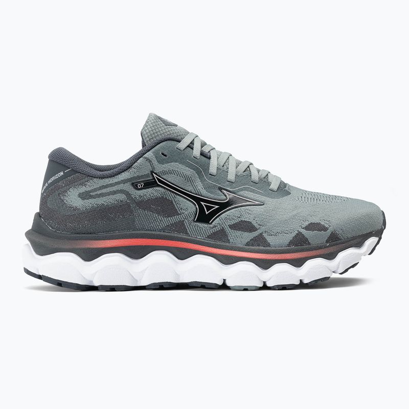 Herren Laufschuhe Mizuno Wave Horizon 7 Blei/Nickel/Cayenne 2